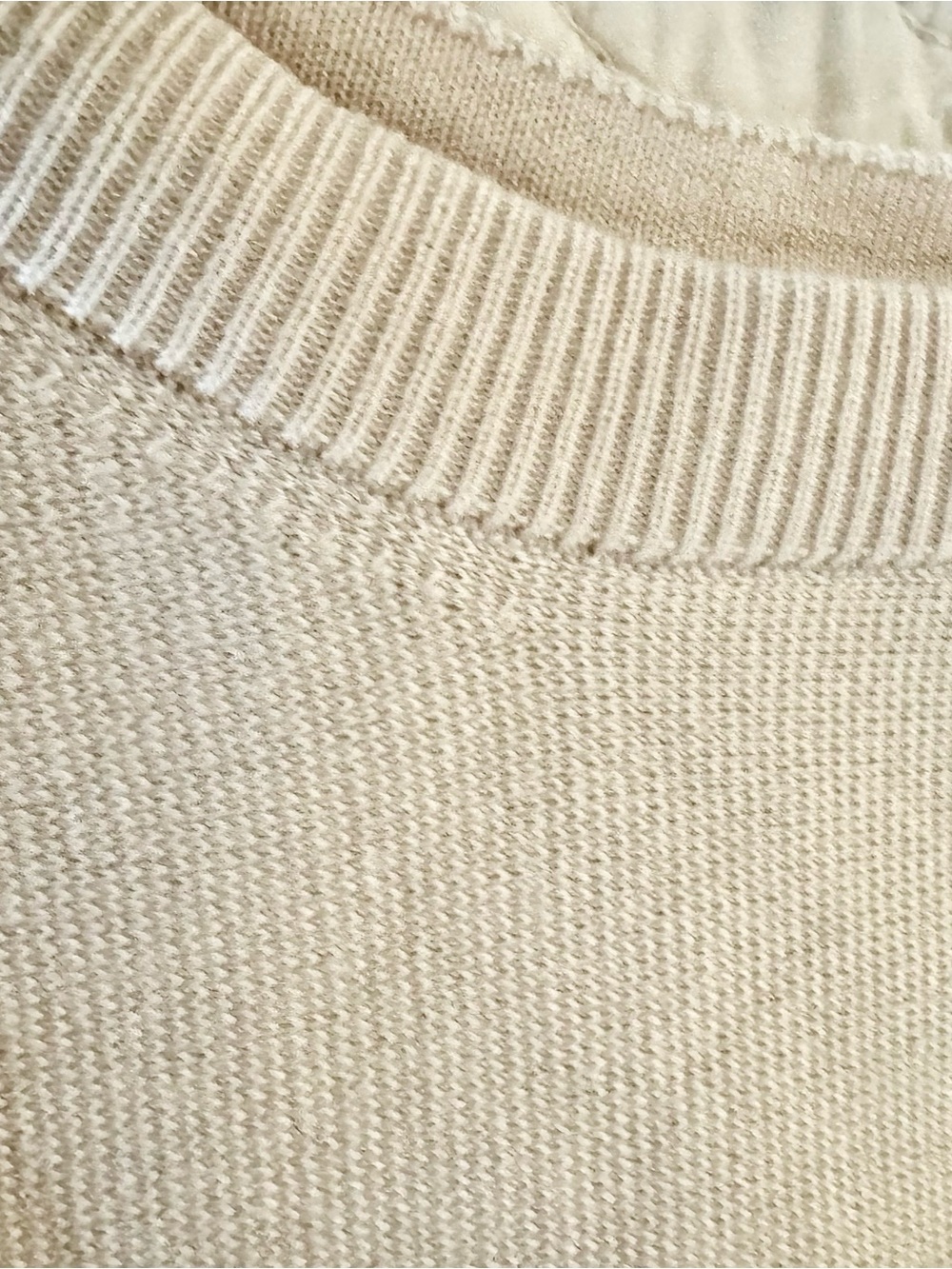 NWT J. Crew Sleeveless Knit Shell Lyocell Blend color “Natural” Size 3X - Picture 3 of 8